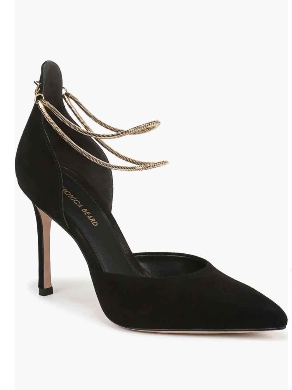 Veronica Beard Leandra Ankle Strap Pump